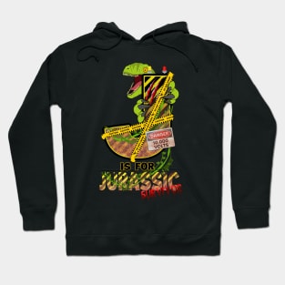 J is for Jurassic Survivor Hoodie